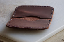 Load image into Gallery viewer, Burgundy Leather Bifold Wallet